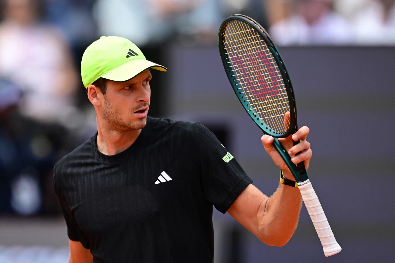 Hubert Hurkacz rywalizował o awans do drugiej rundy ATP 250 w Genewie