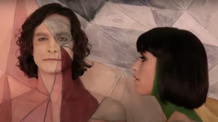 Gotye i Kimbra w teledysku "Somebody That I Used To Know"