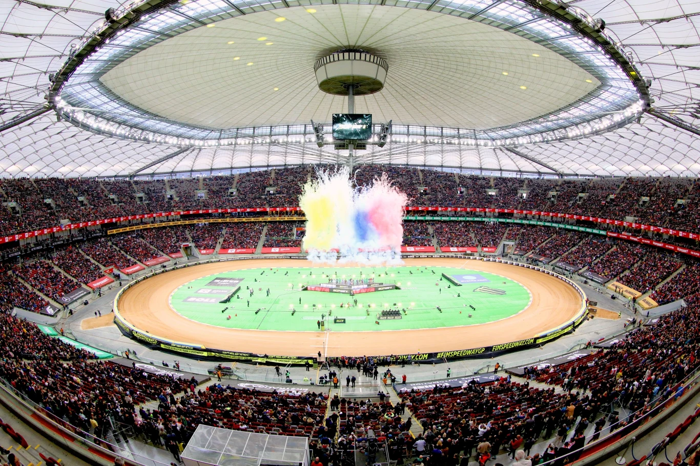 PGE Narodowy podczas Grand Prix Polski na żużlu PGE Narodowy podczas Grand Prix Polski na żużlu