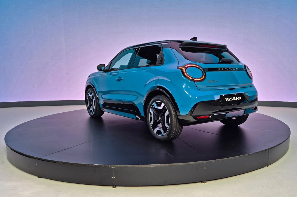 Motyw okrągłych świateł znajdziemy także z tyłu Micry Nissan Micra