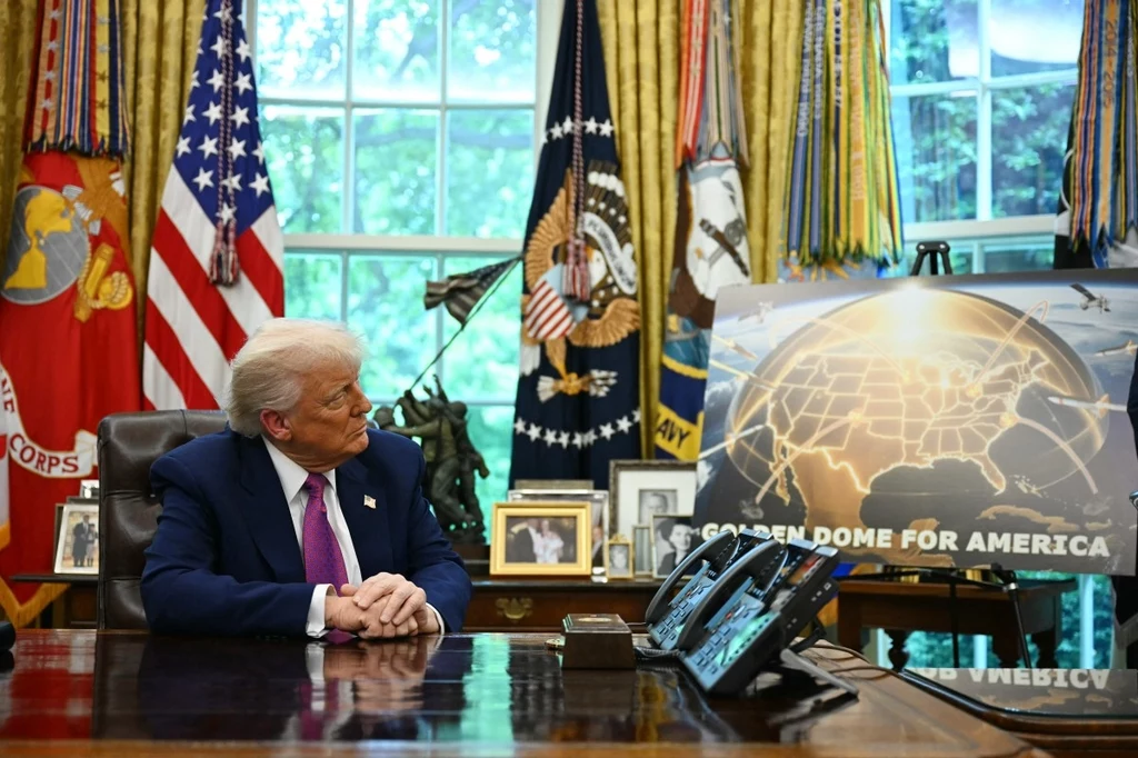 Złota Kopuła ochroni Stany Zjednoczone. Donald Trump przedstawił szczegóły Złota Kopuła ochroni Stany Zjednoczone. Donald Trump przedstawił szczegóły