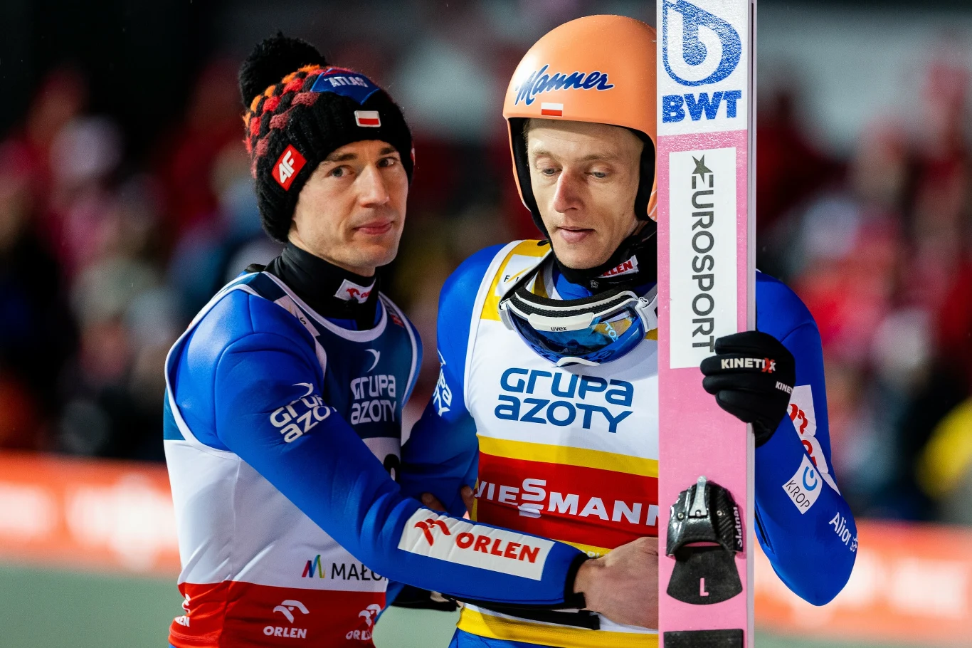 Kamil Stoch. Dawid Kubacki