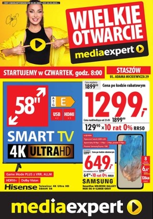 Gazetka promocyjna Media Expert, ważna od 22.05.2025 do 24.05.2025.