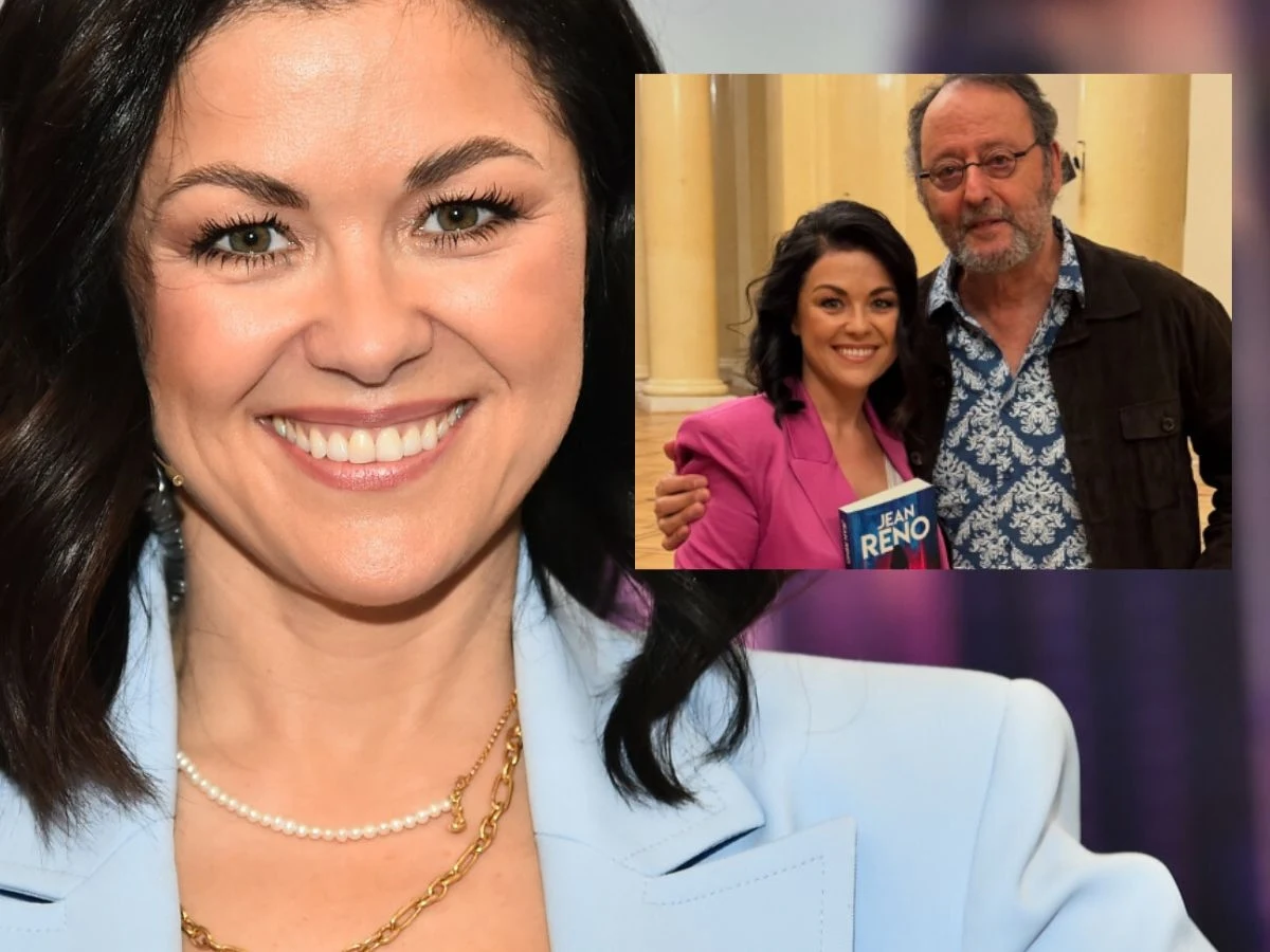 Katarzyna Cichopek i Jean Reno