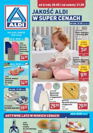 Gazetka promocyjna Aldi, ważna od 28.05.2025 do 31.05.2025.