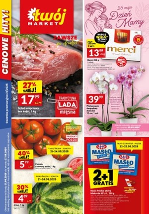 Gazetka promocyjna Twój Market, ważna od 21.05.2025 do 27.05.2025.