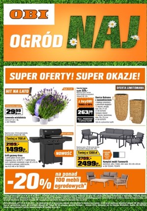 Gazetka promocyjna OBI, ważna od 21.05.2025 do 03.06.2025.