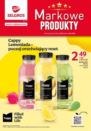 Gazetka promocyjna Selgros Cash&Carry, ważna od 22.05.2025 do 04.06.2025.