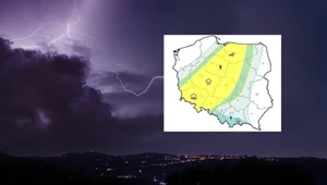 Burzowy walec przetoczy się przez nasz kraj. Podano konkretne godziny
