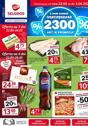 Gazetka promocyjna Selgros Cash&Carry, ważna od 22.05.2025 do 04.06.2025.