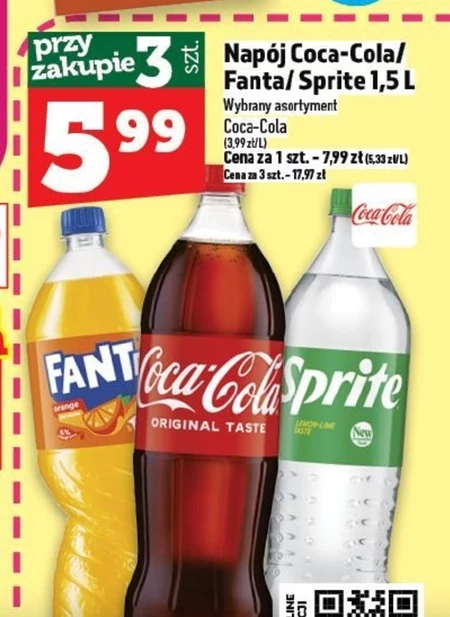 Napój Coca-Cola