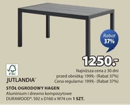 Stół ogrodowy Jutlandia