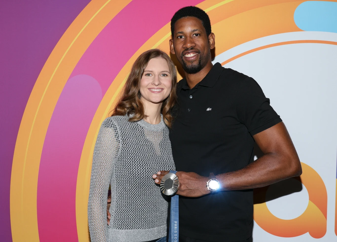 Wilfredo Leon z żoną Małgorzatą