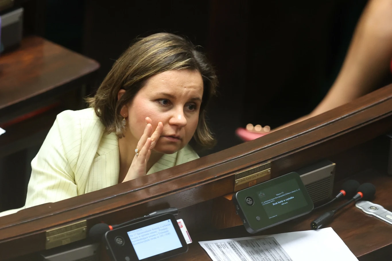 W Sejmie dyskutowano o unijnym podatku ETS2, którego broniła wiceminister klimatu Urszula Zielińska (na zdj.) W Sejmie dyskutowano o unijnym podatku ETS2, którego broniła wiceminister klimatu Urszula Zielińska (na zdj.)