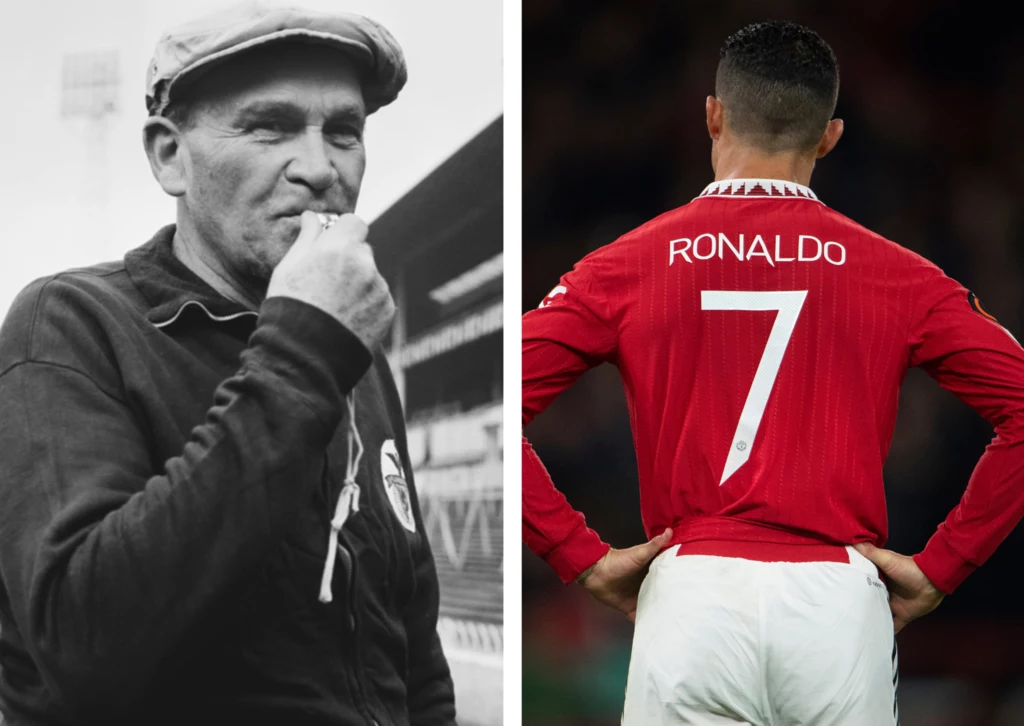 Bela Guttmann i Cristiano Ronaldo Bela Guttmann i Cristiano Ronaldo