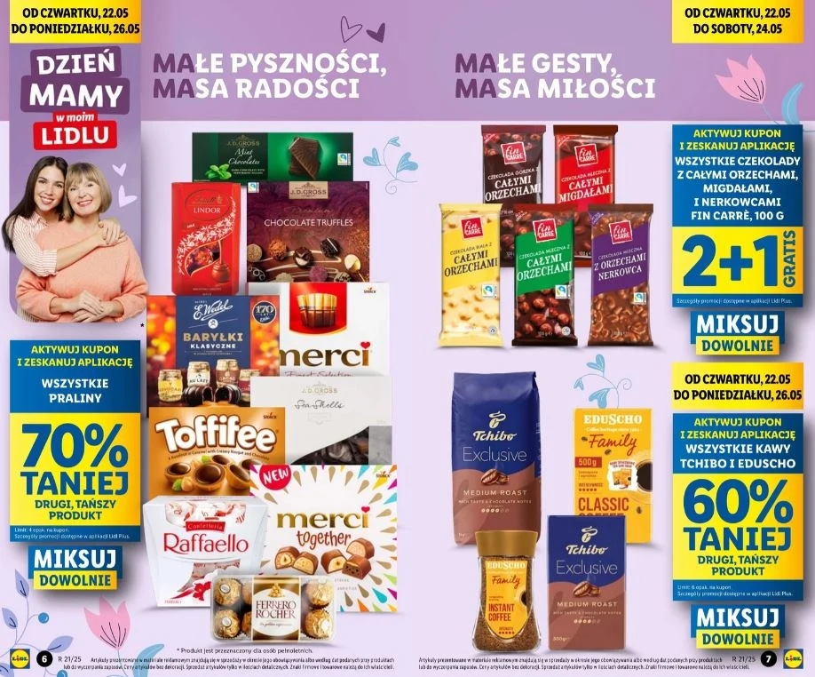Lidl oferuje promocje na Dzień Matki! Lidl oferuje promocje na Dzień Matki!