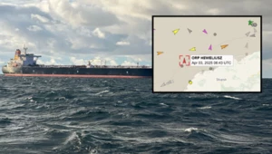 Statek floty cieni w pobliżu Polski. "Podejrzane manewry"
