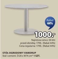 Stół ogrodowy