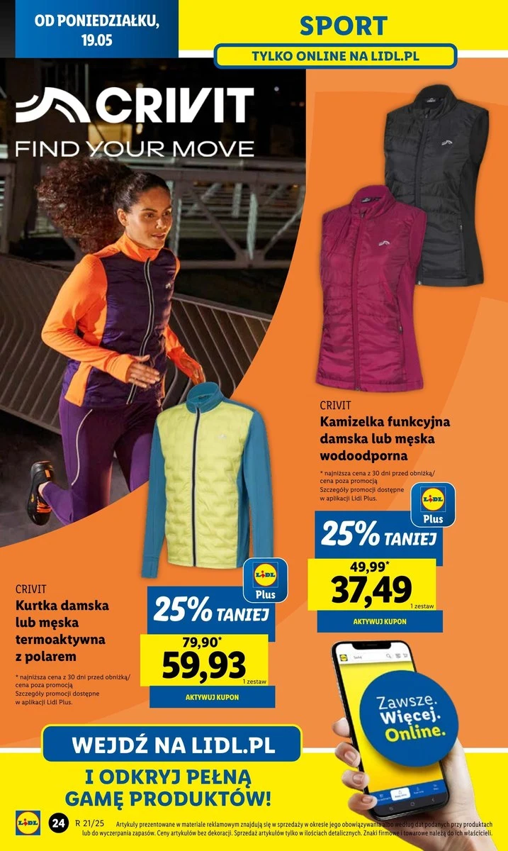 Funkcjonalna i modna odzież sportowa w Lidlu! Zobacz, co kupić z kolekcji Crivit