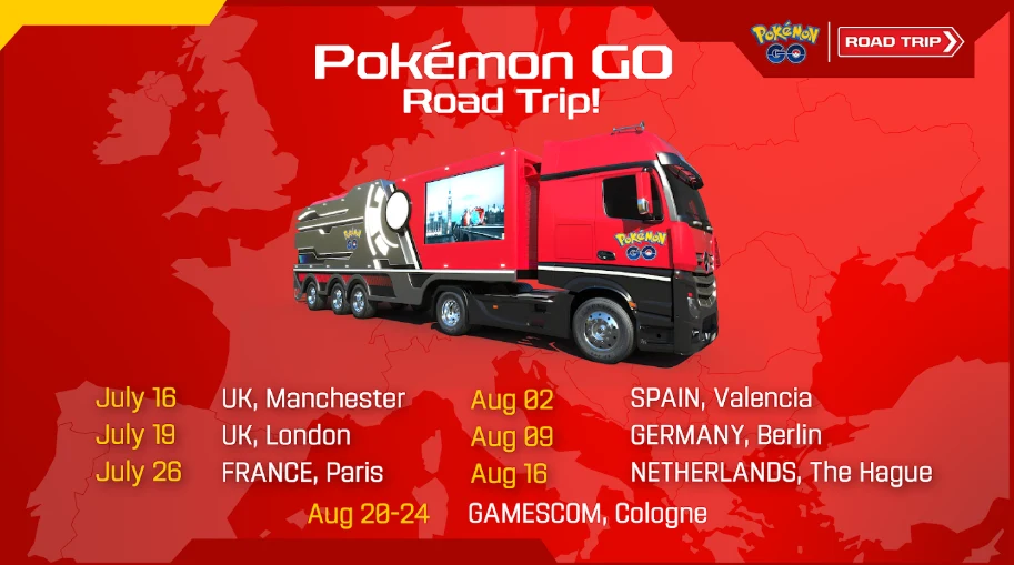 Pokemon GO Road Trip