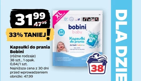 Kapsułki do prania Bobini