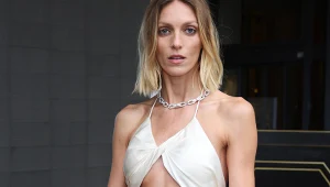 Anja Rubik na festiwalu w Cannes