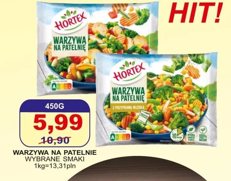 Овочі на сковорідці Hortex
