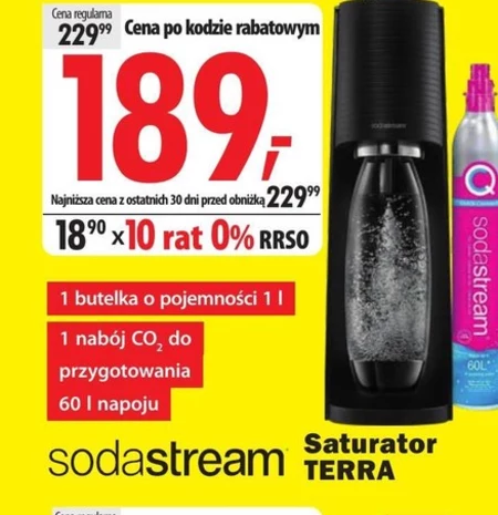 Saturator do wody Sodastream