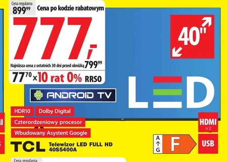 Przewód hdmi TCL