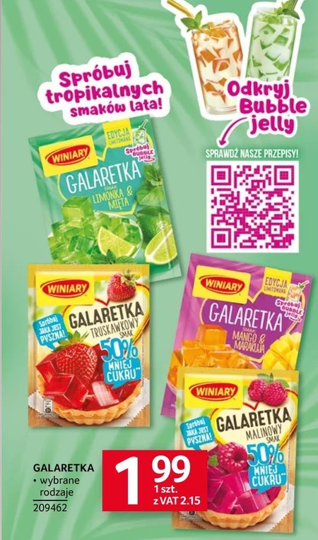 Galaretka słodka Winiary