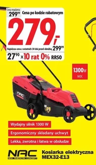 Kosiarka elektryczna Nac