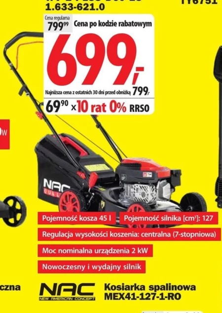 Kosiarka spalinowa Nac