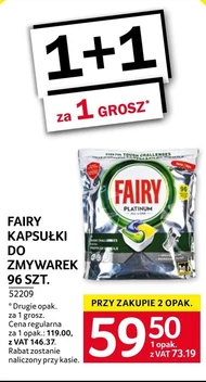 Kapsułki do zmywarki Fairy