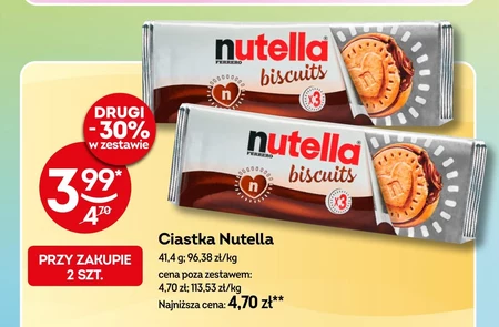 Ciastka Nutella