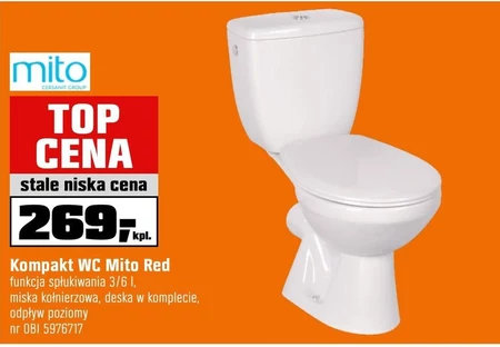 Kompakt wc Mito