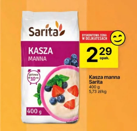 Kasza manna Sarita