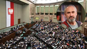 Aktor zaatakował posłów PiS. Teraz usłyszał zarzuty