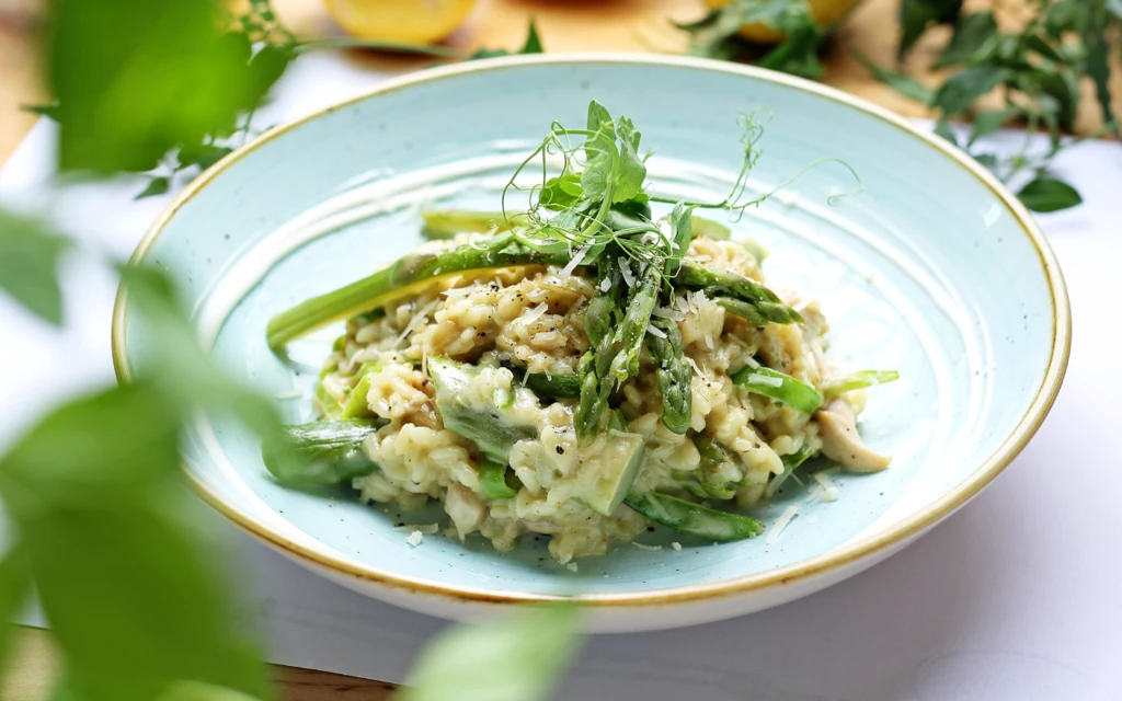 Risotto ze szparagami