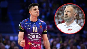 Nikola Grbić już obserwuje Wassima Ben Tarę. Siatkarz jasno reaguje na jego słowa