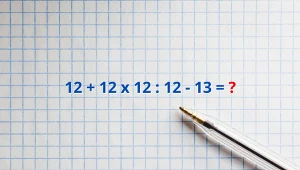 Wprawny matematyk wyliczy w 5 sekund. Wystarczy rzucić okiem