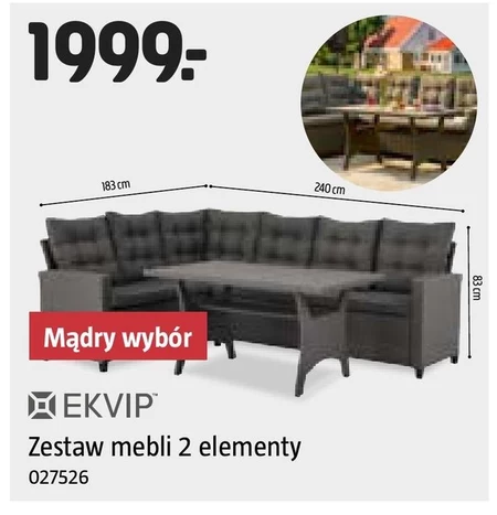 Меблевий гарнітур Ekvip