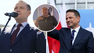 Karol Nawrocki, Rafał Trzaskowski, Marcin Najman