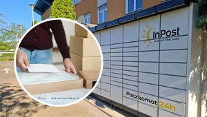 Tablice rejestracyjne z Paczkomatu. To działa, chociaż nie wszędzie