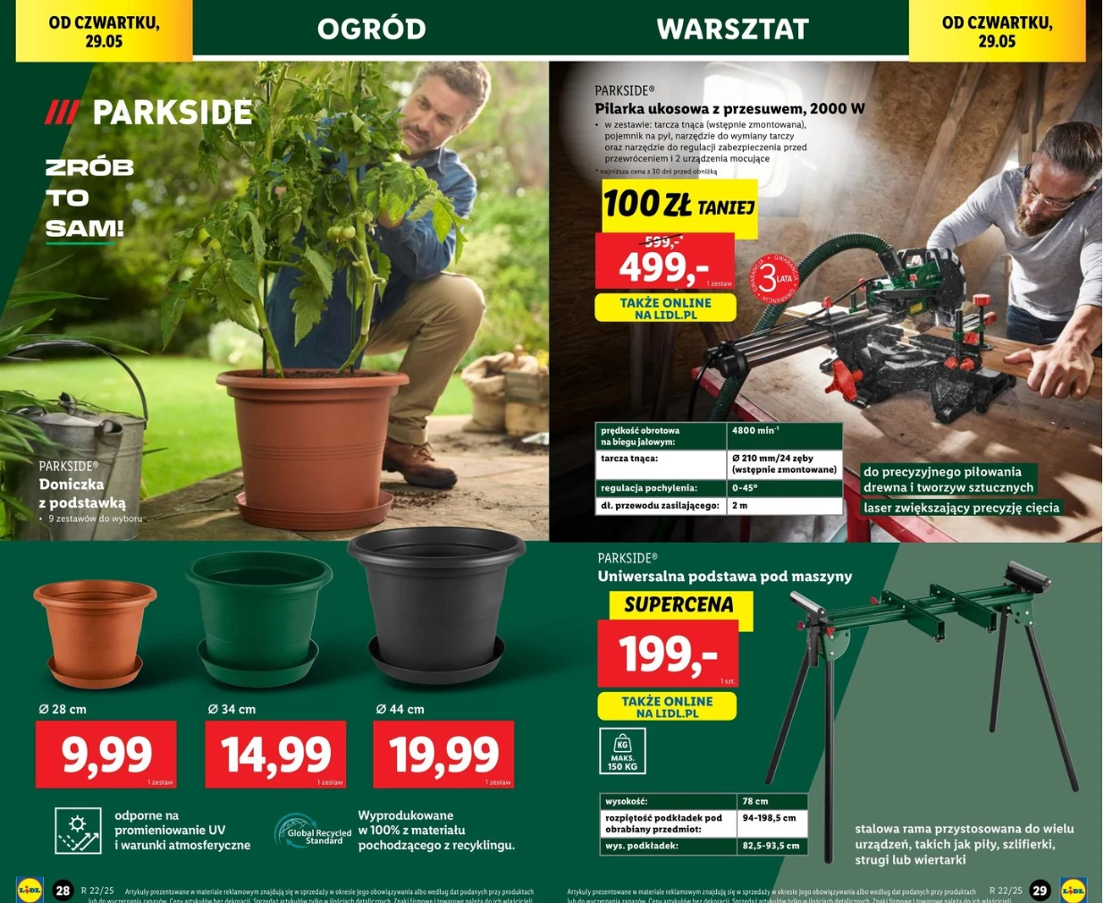 Sprzęt ogrodowy nawet 200 zł taniej! Lidl znów kusi marką Parkside