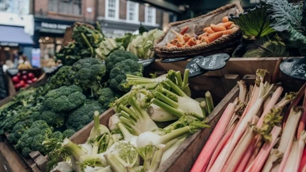 Na rabarbar właśnie trwa sezon.