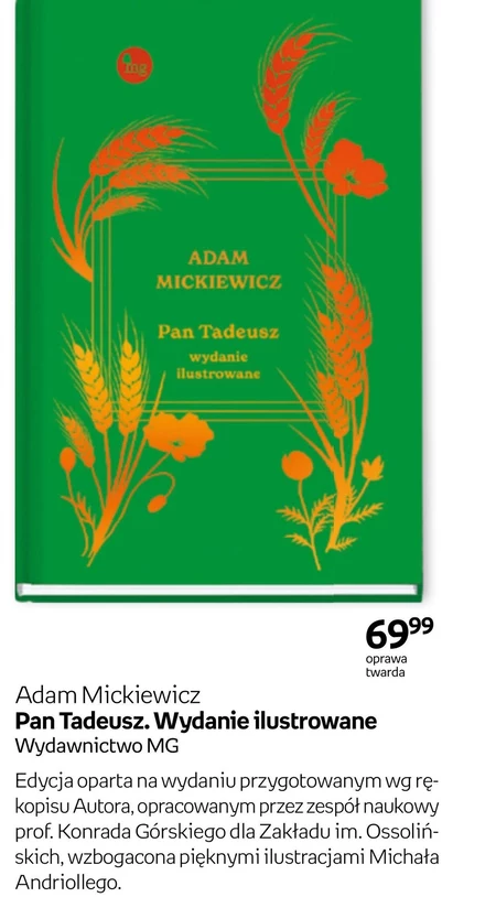 Pan Tadeusz. Wydanie ilustrowane Adam Mickiewicz