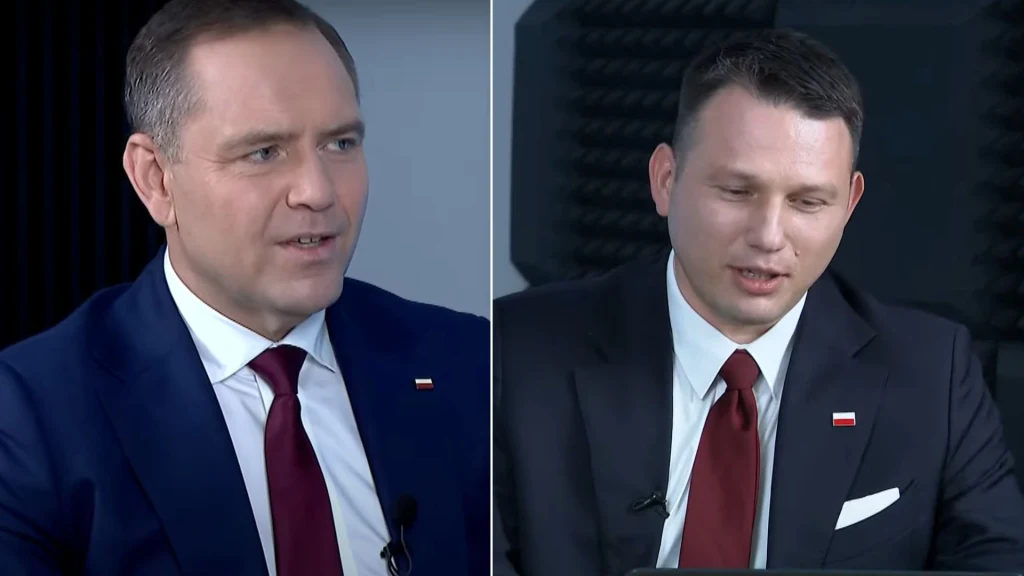 Sławomir Mentzen rozmawiał z Karolem Nawrockim