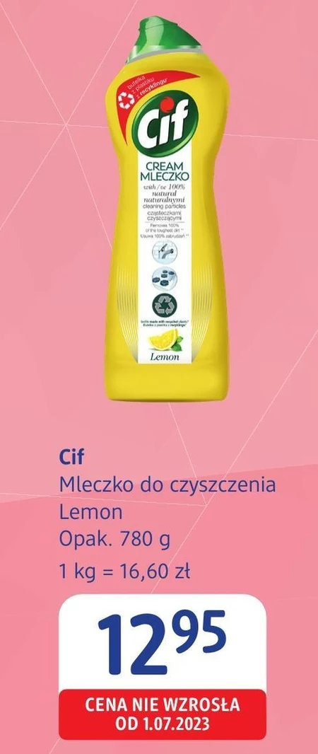 Очищення молока Cif