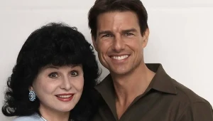 Yola Czaderska-Hayek i Tom Cruise