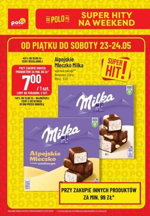 Gazetka promocyjna POLOmarket, ważna od 23.05.2025 do 24.05.2025.